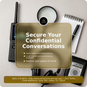 Illustration for A Tactical Guide to TSCM Bug Sweeps: How to Safeguard Your Most Sensitive Conversations